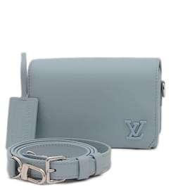 Louis Vuitton-Bolsa de ombro carteira portátil Louis Vuitton Aerogram Fast Line-Azul
