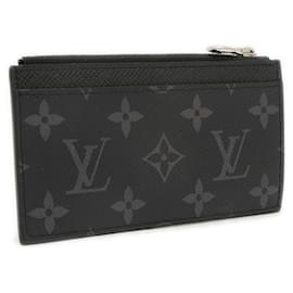 Louis Vuitton-Porta-cartões de moedas Taigarama da Louis Vuitton-Preto