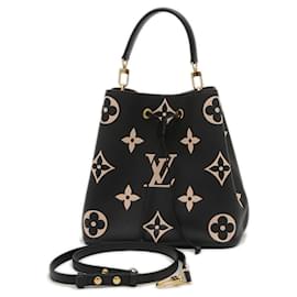 Louis Vuitton-Bolsa de Ombro NeoNoe MM em Monogram Empreinte Louis Vuitton-Preto