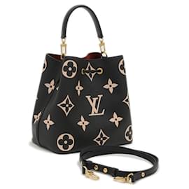 Louis Vuitton-Bolsa de Ombro NeoNoe MM em Monogram Empreinte Louis Vuitton-Preto