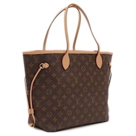 Louis Vuitton-Bolsa tote Monogram Neverfull MM da Louis Vuitton-Fuschia,Monograma