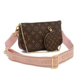Louis Vuitton-Louis Vuitton Monogram Multi Pochette Accessoires Shoulder Bag-Pink,Monogram