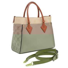 Louis Vuitton-Bolsa 2WAY Louis Vuitton Monogram Tuftage On My Side MM-Outro