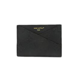 Louis Vuitton-Estojo para cartões Monogram Empreinte Louis Vuitton-Preto