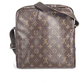 Louis Vuitton-Bolsa de Ombro Trotter Bobur Monogram Louis Vuitton-Marrom