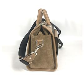 Fendi-Fendi Zucca Soft Trunk Handbag-Brown,Beige