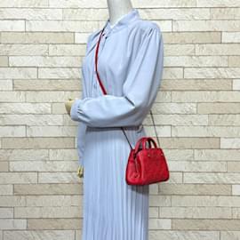 Louis Vuitton-Bolsa de Ombro Montaigne Nano Louis Vuitton-Vermelho,Fuschia