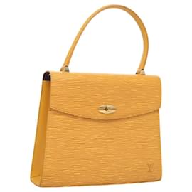 Louis Vuitton-LOUIS VUITTON Bolsa de mão Epi Malesherbes Tassili Amarelo Jonne M52379 Auth 119159-Outro
