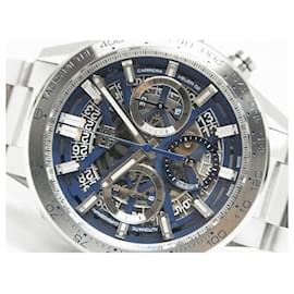 Tag Heuer-TAG HEUER Calibre Heuer02 Chronograph limited CBG2019.BA0662 Mens-Silvery