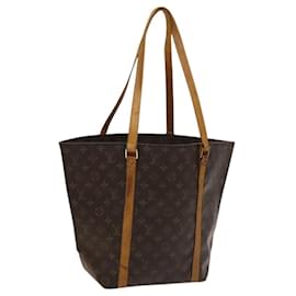 Louis Vuitton-LOUIS VUITTON Bolsa de Compras Monograma M51108 LV Auth 119109-Monograma