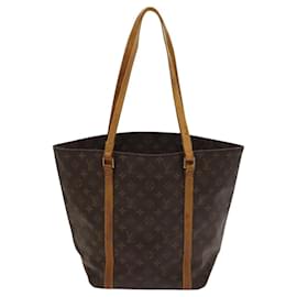 Louis Vuitton-LOUIS VUITTON Bolsa de Compras Monograma M51108 LV Auth 119109-Monograma