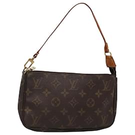 Louis Vuitton-LOUIS VUITTON Pochette Acessórios Monograma Pouch M51980 LV Auth 121464-Monograma