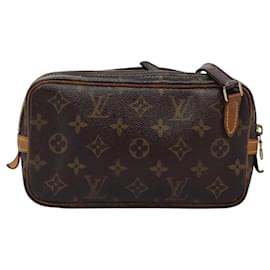 Louis Vuitton-LOUIS VUITTON Bolsa de Ombro Monogram Marly Bandouliere M51828 LV Auth 119104-Monograma