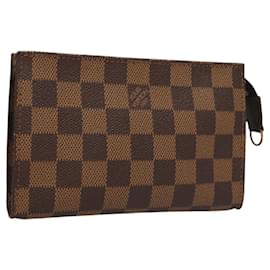 Louis Vuitton-LOUIS VUITTON Poche Marais Damier Ebene LV Auth 121568-Outro