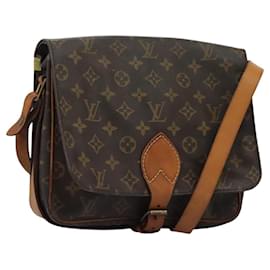 Louis Vuitton-LOUIS VUITTON Bolsa de Ombro Monogram Cult Ciel GM M51252 LV Auth 119771-Monograma