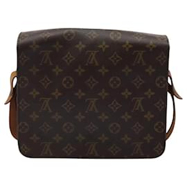 Louis Vuitton-LOUIS VUITTON Bolsa de Ombro Monogram Cult Ciel GM M51252 LV Auth 119771-Monograma