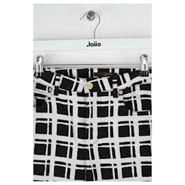 Louis Vuitton-Straight cotton pants-Black