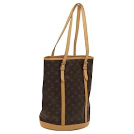 Louis Vuitton-LOUIS VUITTON Bolsa de Ombro Monogram Bucket GM M42236 LV Auth th5938-Monograma