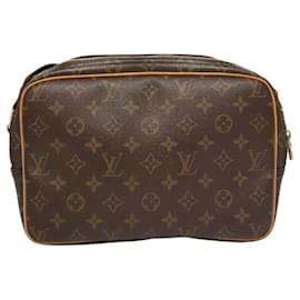 Louis Vuitton-LOUIS VUITTON Bolsa de Ombro Monogram Reporter PM M45254 LV Auth PP470-Monograma