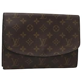 Louis Vuitton-LOUIS VUITTON Pochette Rabat Monograma 23 Bolsa Clutch M51940 LV Auth 121708-Monograma