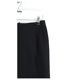 Valentino-Wool skirt-Black