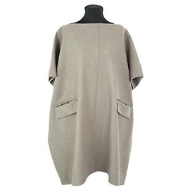 Chloé Gray wool poncho Grey