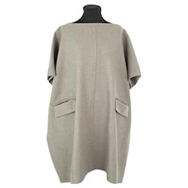 Chloé-Wool poncho-Grey