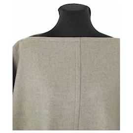 Chloé-Wool poncho-Grey