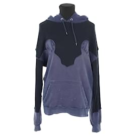 Maison Martin Margiela-Cotton sweatshirt-Blue