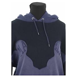 Maison Martin Margiela-Cotton sweatshirt-Blue