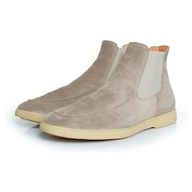 Autre Marque-Aurelien, City Chelsea boots in light grey-Grey