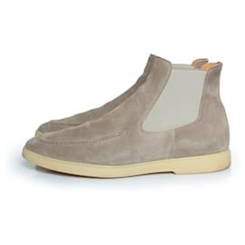 Autre Marque-Aurelien, City Chelsea boots in light grey-Grey