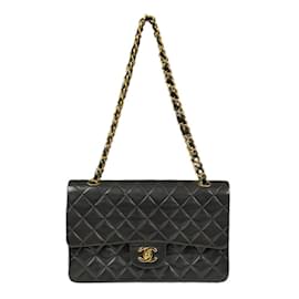 Chanel-Chanel Matelasse Shoulder Bag-Black