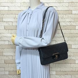 Chanel-Chanel Matelasse Shoulder Bag-Black