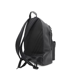 Louis Vuitton-Mochila Louis Vuitton em couro granulado preto-Preto