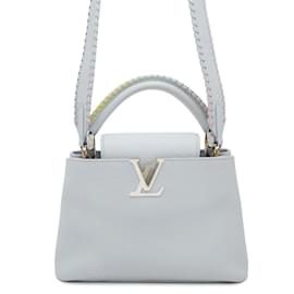 Louis Vuitton-Bolsa Capucines BB Louis Vuitton-Azul claro