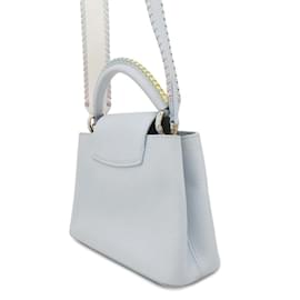Louis Vuitton-Bolsa Capucines BB Louis Vuitton-Azul claro