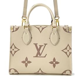 Louis Vuitton-Bolsa On the Go PM Monogram Empreinte Louis Vuitton-Outro
