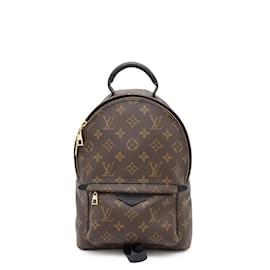 Louis Vuitton-Mochila Palm Springs PM Monograma Louis Vuitton-Preto