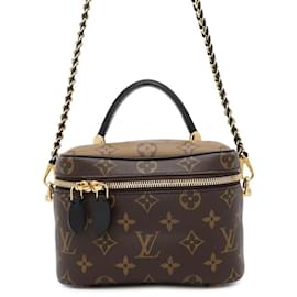 Louis Vuitton-Bolsa de mão Vanity NV PM Monogram Reverse Louis Vuitton-Preto