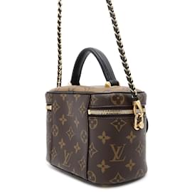 Louis Vuitton-Bolsa de mão Vanity NV PM Monogram Reverse Louis Vuitton-Preto