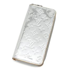 Louis Vuitton-Carteira longa Monogram Louis Vuitton-Prata