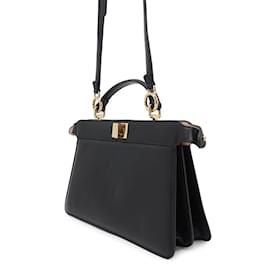 Fendi-Fendi Peekaboo Iseeu East West Handbag-Black