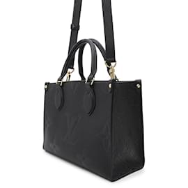 Louis Vuitton-Bolsa tote Monogram Empreinte Louis Vuitton-Preto