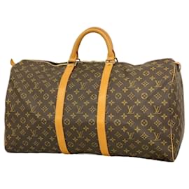 Louis Vuitton-Louis Vuitton Keepall 55-Brown