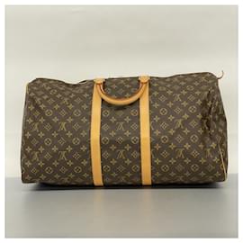 Louis Vuitton-Louis Vuitton Keepall 55-Brown
