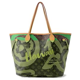 Louis Vuitton-Bolsa tote Monogram Louis Vuitton-Verde