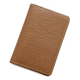 Louis Vuitton-Louis Vuitton Epi Leather Business Card Case-Brown