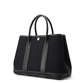 Hermès-Sac de jardin Hermes en noir-Noir