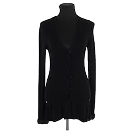 Burberry-Wool cardigan-Black